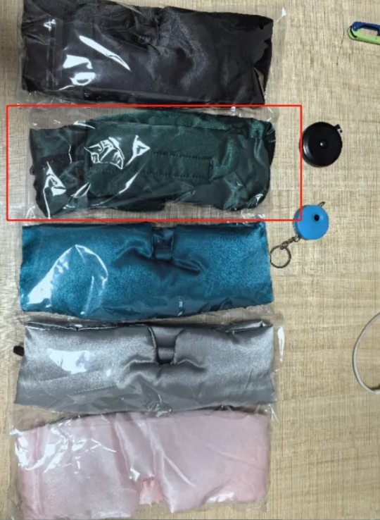 Silk-Feel Cooling Sleep Eye Mask